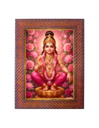 Lord Hanuman Photo Frame 13X17 Inch Religious Wall & Table Decor Frame | Lord Hanuman Spiritual Photo Frame For Home, Temple & Office | Decorative Hindu God & Goddess Frame (Pack Of 1) (F18218)