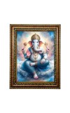Hi Tech Sales Lord Ganesha Photo Frame for wall/table, Study & living room, gifts (10 X 12)