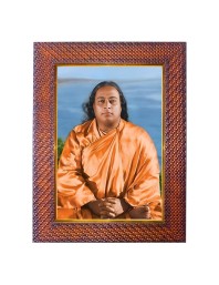 Bhaktivedanta Swami Prabhupada Photo Frame Religious Wall & Table Decor Frame | Bhaktivedanta Swami Prabhupada Spiritual Photo Frame For Home, Temple & Office | Decorative Hindu God & G