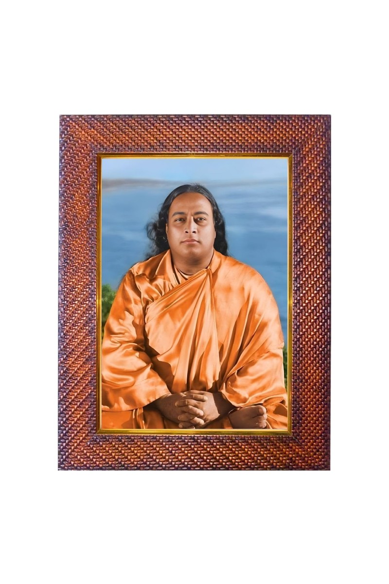 Bhaktivedanta Swami Prabhupada Photo Frame Religious Wall & Table Decor Frame | Bhaktivedanta Swami Prabhupada Spiritual Photo Frame For Home, Temple & Office | Decorative Hindu God & G