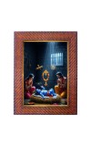Guru Granth Sahib Photo Frame 17X21 Inch Religious Wall & Table Decor Frame | Guru Granth Sahib Spiritual Photo Frame For Home, Temple & Office | Decorative Hindu God & Goddess Frame (Pack Of 1) (