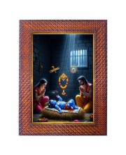 Guru Granth Sahib Photo Frame 13X17 Inch Religious Wall & Table Decor Frame | Guru Granth Sahib Spiritual Photo Frame For Home, Temple & Office | Decorative Hindu God & Goddess Frame (Pack Of 1) (