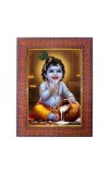 Lord Hanuman Photo Frame Religious Wall & Table Decor Frame | Lord Hanuman Spiritual Photo Frame For Home, Temple & Office | Decorative Hindu God & Goddess Frame (Pack Of 1) (F18092)