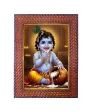 Lord Hanuman Photo Frame Religious Wall & Table Decor Frame | Lord Hanuman Spiritual Photo Frame For Home, Temple & Office | Decorative Hindu God & Goddess Frame (Pack Of 1) (F18092)
