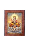 Lord Ayyapan Photo Frame Religious Wall & Table Decor Frame | Lord Ayyapan Spiritual Photo Frame For Home, Temple & Office | Decorative Hindu God & Goddess Frame (Pack Of 1) (F18212)