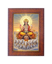 Lord Ayyapan Photo Frame 13X17 Inch Religious Wall & Table Decor Frame | Lord Ayyapan Spiritual Photo Frame For Home, Temple & Office | Decorative Hindu God & Goddess Frame (Pack Of 1) (F18212)