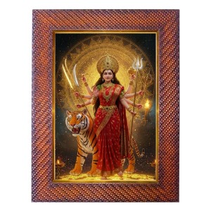 Maa Saraswati Photo Frame Religious Wall & Table Decor Frame | Maa Saraswati Spiritual Photo Frame For Home, Temple & Office | Decorative Hindu God & Goddess Frame (Pack Of 1) (F18130) Maa Saraswati Photo Frame Religious Wall & Table Decor Frame | Maa Saraswati Spiritual Photo Frame For Home, Temple & Office | Decorative Hindu God & Goddess Frame (Pack Of 1) (F18130)