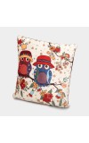 Home Beautiful Muticolour Polyester Cushion