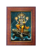 Mata Durga Photo Frame Religious Wall & Table Decor Frame | Mata Durga Spiritual Photo Frame For Home, Temple & Office | Decorative Hindu God & Goddess Frame (Pack Of 1) (F18380)