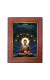 Gautama Budhha Photo Frame 13X17 Inch Religious Wall & Table Decor Frame | Gautama Budhha Spiritual Photo Frame For Home, Temple & Office (F18198X13X17)