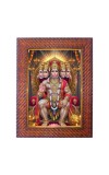 Lord Krishna Photo Frame 15X19 Inch Religious Wall & Table Decor Frame | Lord Krishna Spiritual Photo Frame For Home, Temple & Office | Decorative Hindu God & Goddess Frame (Pack Of 1) (F18094)
