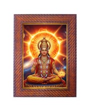 Mata Durga Photo Frame Religious Wall & Table Decor Frame | Mata Durga Spiritual Photo Frame For Home, Temple & Office | Decorative Hindu God & Goddess Frame (Pack Of 1) (F18122)