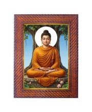 Lord SuryaDev Photo Frame 21X25 Inch Religious Wall & Table Decor Frame | Lord SuryaDev Spiritual Photo Frame For Home, Temple & Office | Decorative Hindu God & Goddess Frame (Pack Of 1) (F18204)