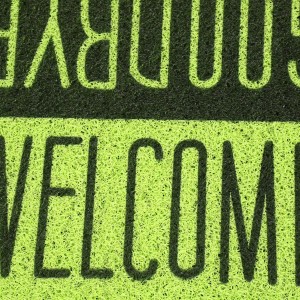 Home Beautiful Anti-Skid Green Polypropylene Door Mat