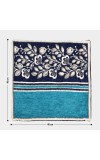 Home Beautiful Blue Polyester Cushion Cover