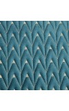 Home Beautiful Teal Blue Polyester Cushion Cover