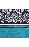 Home Beautiful Blue Polyester Cushion Cover