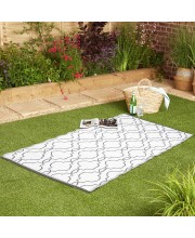 Home Beautiful White PVC Floor Mat