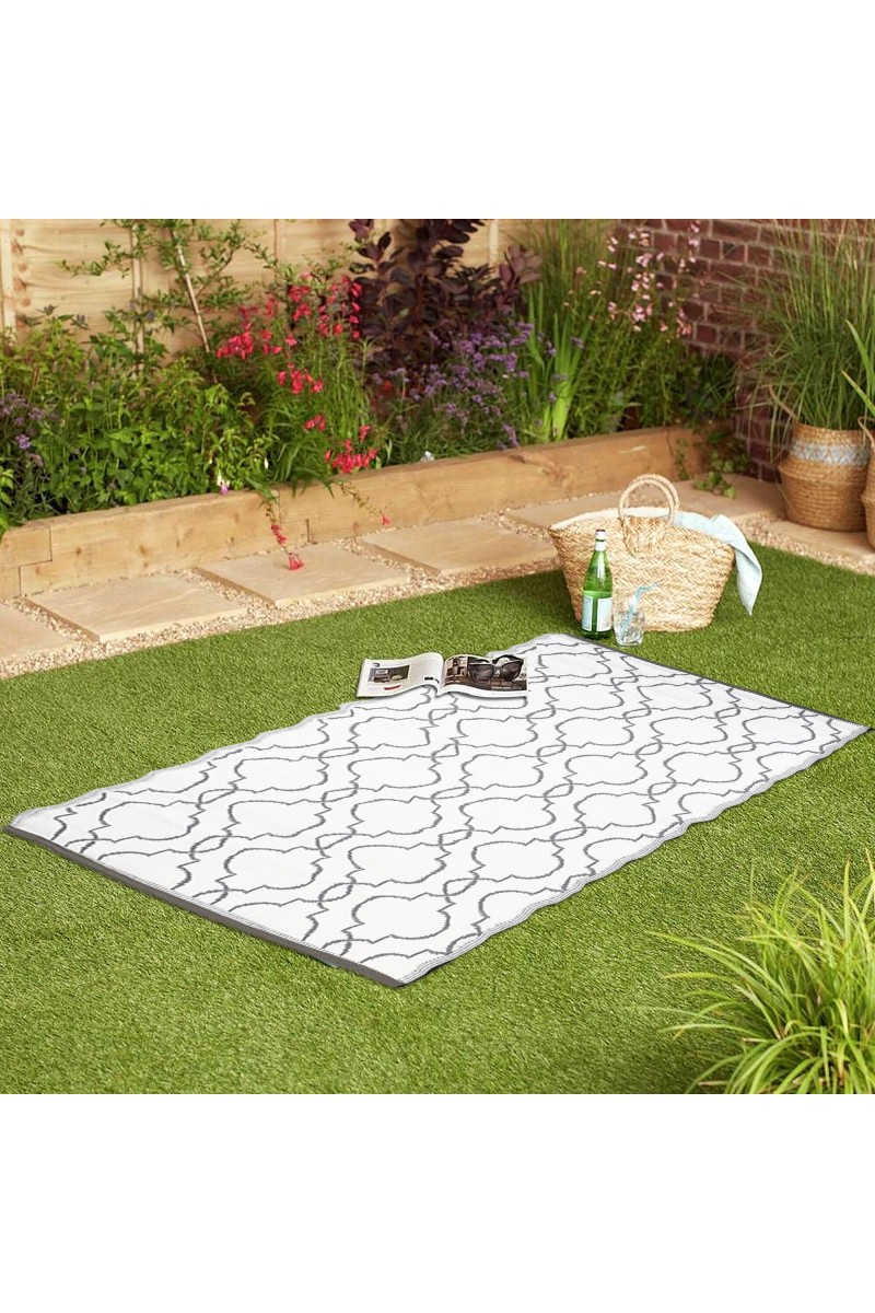Home Beautiful White PVC Floor Mat