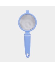 Plastic and Steel Tea Strainer, Plastic and Steel, 1 8.5 cm Length, 8 cm Dia. (Pack of 1)