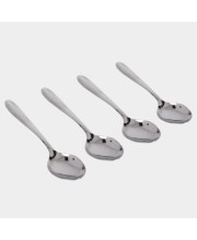 Steel Dessert Spoon 1 9 cm Length (Pack of 4)