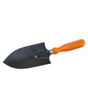 HiTechMart Hand Digging Gardening Trowel – Heavy Duty Garden Shovel with Wooden Handle, Steel Blade for Planting, Weeding, and Soil Digging (Pack of 1)
