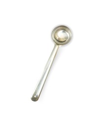 HiTechMart 12-Inch Stainless Steel Ladle – Heavy-Duty Large Spoon for Cooking, Soup, Sauce, and Serving – Durable & Rust-Resistant with Long Handle for Easy Grip – 3-Inch Wide Bowl