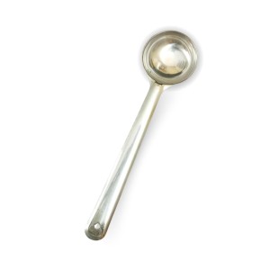 HiTechMart 12-Inch Stainless Steel Ladle – Heavy-Duty Large Spoon for Cooking, Soup, Sauce, and Serving – Durable & Rust-Resistant with Long Handle for Easy Grip – 3-Inch Wide Bowl