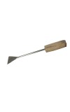 HI TECH Sales Wooden Handle Gardening Khurpi - Durable Hand Weeder for Soil Tilling, Weeding, and Digging,Comfortable Wooden Handle,Garden Tool for Vegetables, Flower Beds, and Lawn Care