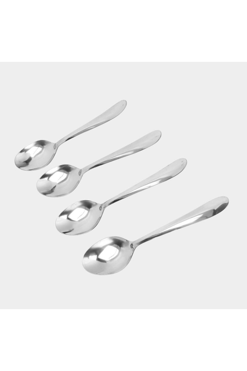 Steel Dessert Spoon 1 8 cm Length (Pack of 4)