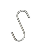 Stainless Steel S Shaped Hooks for Kitchen & Bathroom – Heavy Duty Rust Resistant Hanging Hooks for Utensils, Pots, Clothes & Accessories