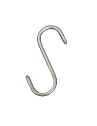 Stainless Steel S Shaped Hooks for Kitchen & Bathroom – Heavy Duty Rust Resistant Hanging Hooks for Utensils, Pots, Clothes & Accessories