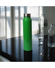 Stainless Steel Water Bottle 1000 ml | Leak-Proof & Durable | BPA-Free, Rust-Resistant, and Reusable for Travel, Gym, and Outdoor Use | Ideal for School, Sports, Office, and Hiking (Green)
