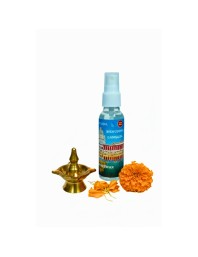 Gangajal Spray Bottle from Dakshineswar Temple | Pure Holy Ganga Jal for Pooja & Religious Rituals | Sanctified Gangajal for Home, Temple & Auspicious Ceremonies | Easy Use Spray Bottle (100ml)