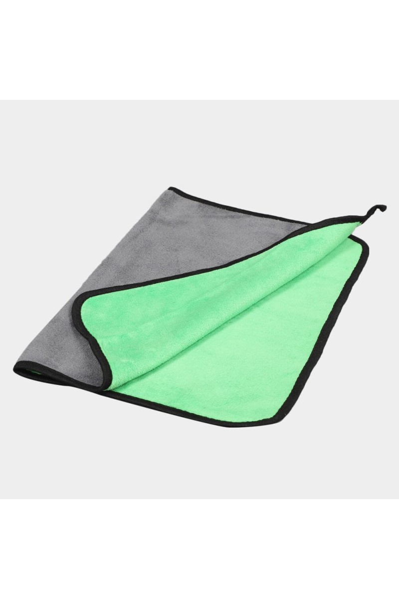 Home Beautiful Dark Grey Polyester Cleaning Towel - (M3107)