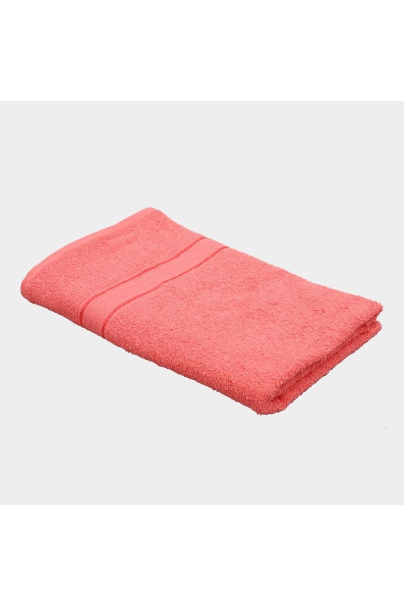 Home Beautiful 330 GSM Coral Cotton Bath Towel - (M3258)