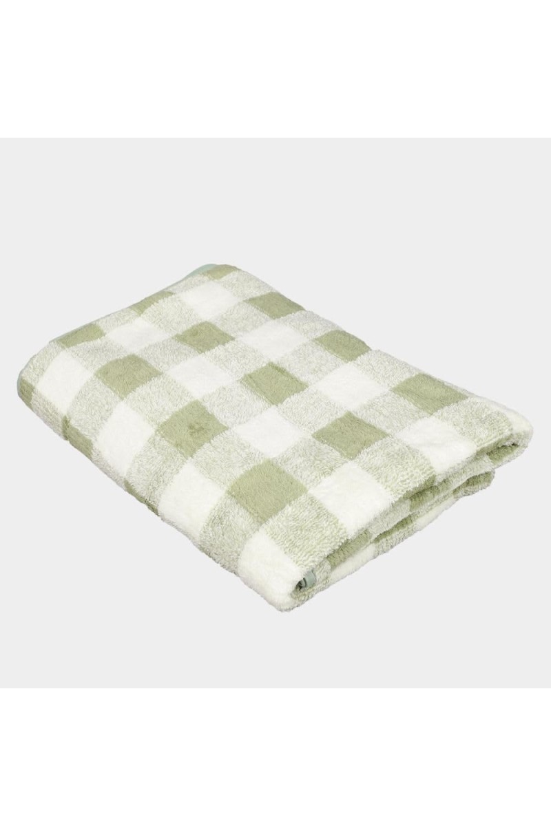Home Beautiful 225 GSM Green Polymide Bath Towel - (M3084)