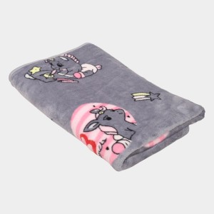 Home Beautiful Grey Polymide Baby Towel - (M3142)