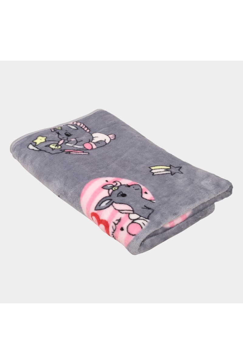 Home Beautiful Grey Polymide Baby Towel - (M3142)