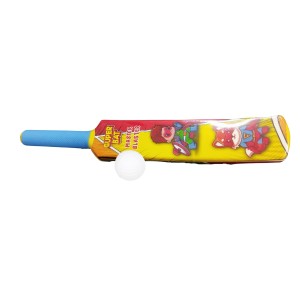 Kids Super Bat Master Blaster Cricket Set – 46cm Plastic Bat with Ball