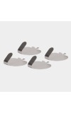 Steel Hook Set of 4(Pack of 4)