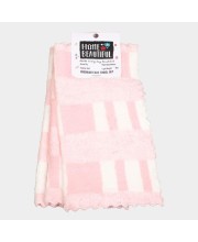 Home Beautiful 330 GSM Pink Microfiber Face Towel - (M3288)