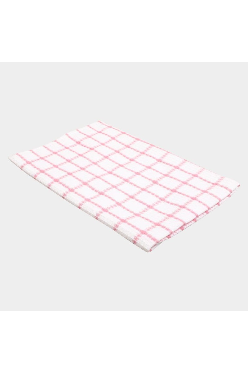 Home Beautiful 220 GSM Pink Cotton Blend Bath Towel - (M3309)
