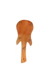 Wooden Guitar Shape Wall Key Holder with 5 Metal Hooks Set of 2 | Decorative Key Stand for Home, Office & Gift Use