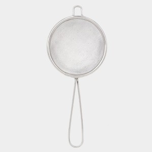 Steel Tea Strainer 8 in Length, 3.3 in Dia. (Pack of 1)