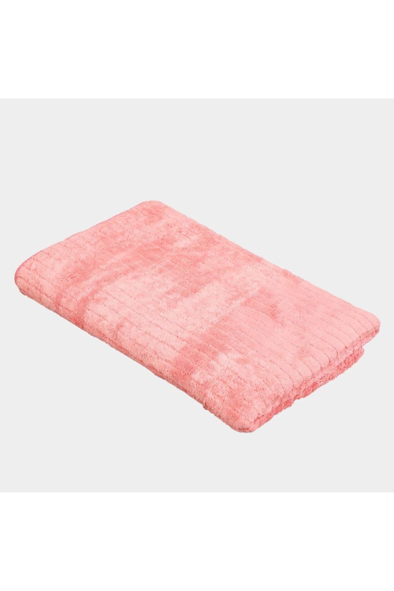 Home Beautiful 280 GSM Pink Microfiber Bath Towel - (M3310)
