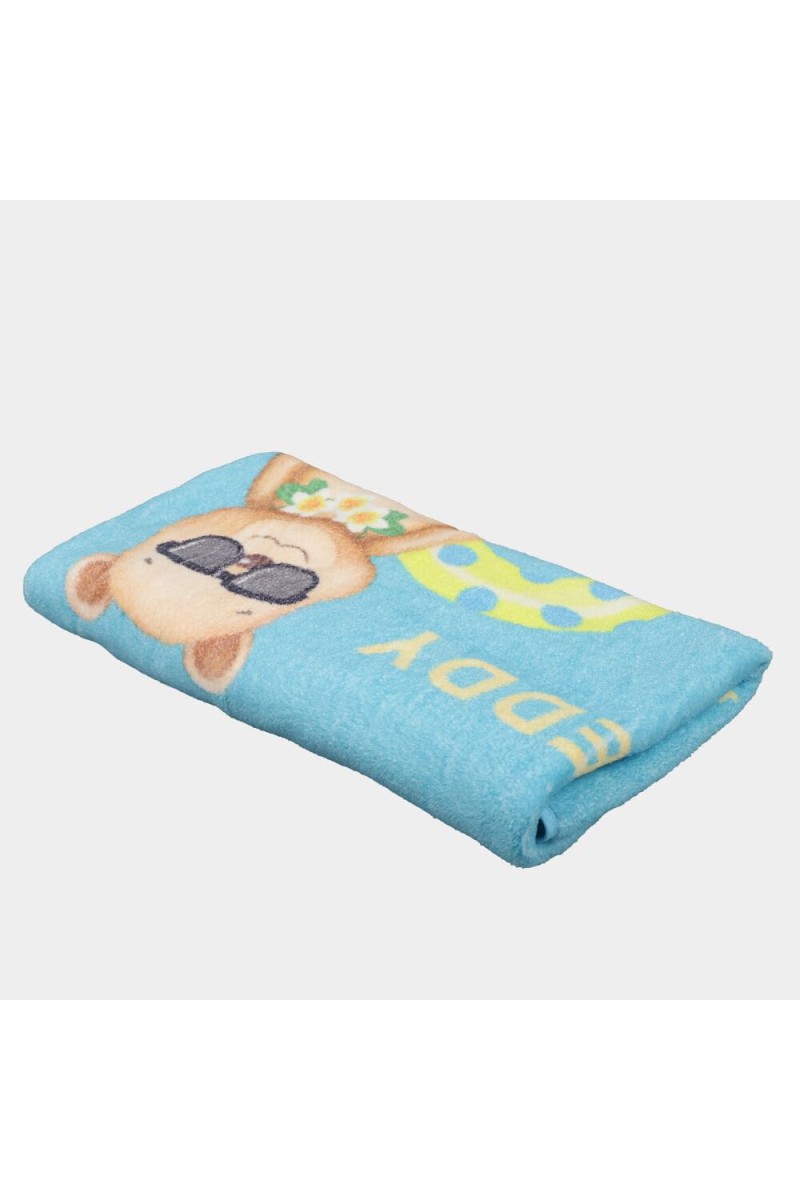 Home Beautiful Blue Microfibre Baby Towel - (M3131)