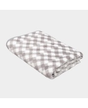 Home Beautiful 200 GSM Grey Microfiber Bath Towel - (M3102)