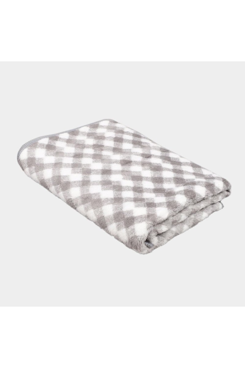 Home Beautiful 200 GSM Grey Microfiber Bath Towel - (M3102)