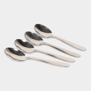 Steel Spoon 1 3 cm Length (Pack of 4)